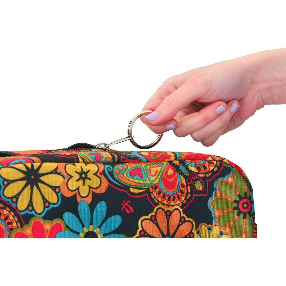 Mobility Bag - Boho Blossoms with Key Ring